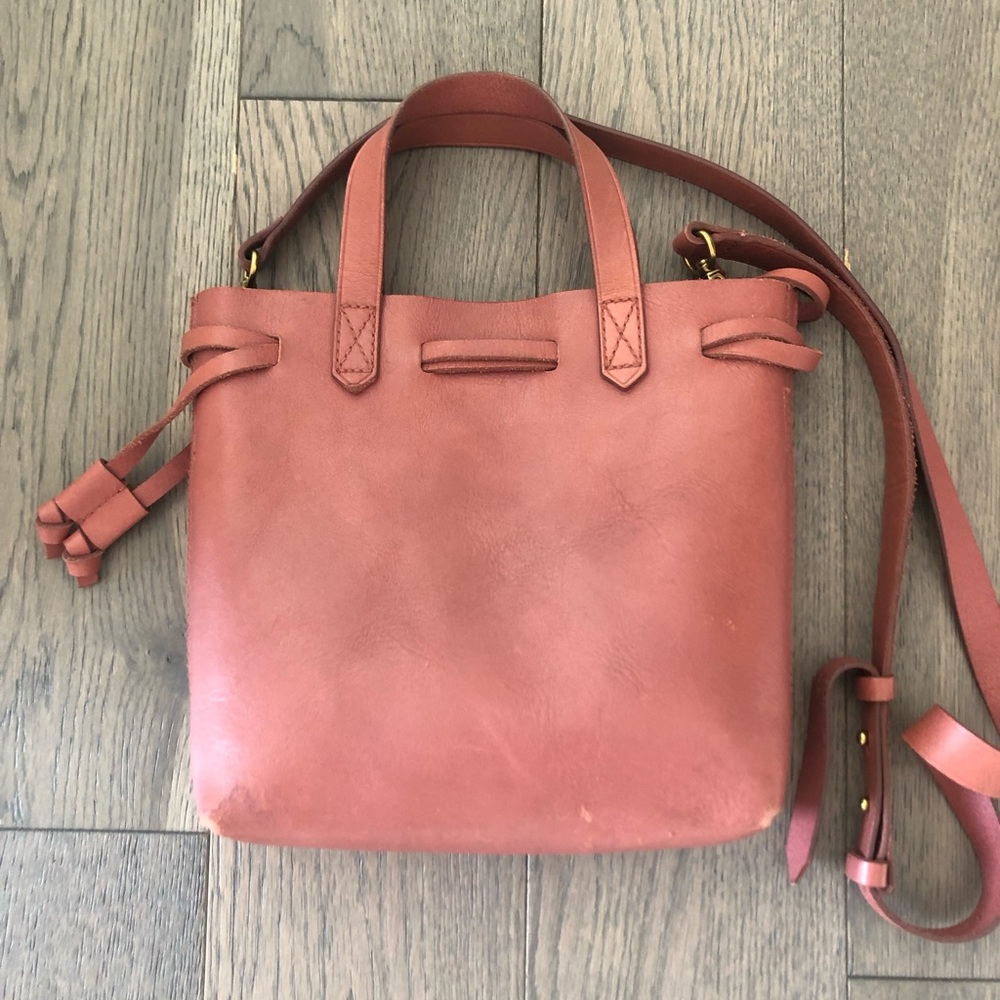 Madewell small drawstring transport crossbody